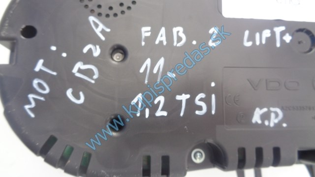 tachometer na škodu fábiu 2 1,2tsi, 5J0920811G